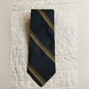 Wembley blue and yellow striped neck tie